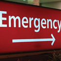 Emergency Department Sign