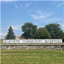 Seaforth Community Hospital sign